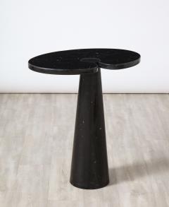 Angelo Mangiarotti Angelo Mangiarotti for Skipper Eros Nero Marquina Tall Marble Side Table - 2652883