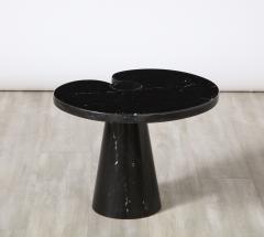 Angelo Mangiarotti Angelo Mangiarotti for Skipper Eros Series Nero Marquina Marble Side Table - 2652870