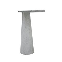 Angelo Mangiarotti Angelo Mangiarotti for Skipper White Carrara Marble Eros Console Table - 1796691