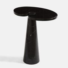 Angelo Mangiarotti Black Marquina Marble Side Table - 1253653