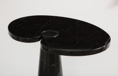 Angelo Mangiarotti Black Marquina Marble Side Table - 1253655