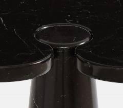 Angelo Mangiarotti Black Marquina Marble Side Table - 1253656