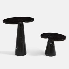 Angelo Mangiarotti Black Marquina Marble Side Table - 1253660