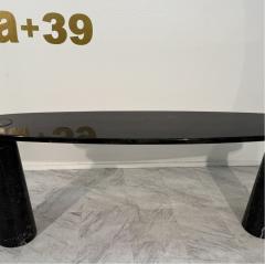 Angelo Mangiarotti Black Marquina marble Eros console table by Angelo Mangiarotti  - 4287326