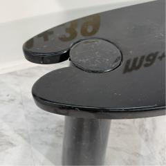 Angelo Mangiarotti Black Marquina marble Eros console table by Angelo Mangiarotti  - 4287331