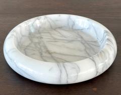 Angelo Mangiarotti CARRARA MARBLE CATCHALL - 2402838