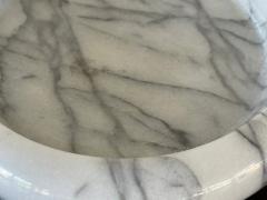 Angelo Mangiarotti CARRARA MARBLE CATCHALL - 2402863