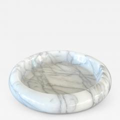 Angelo Mangiarotti CARRARA MARBLE CATCHALL - 2405115