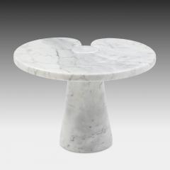 Angelo Mangiarotti Carrara Marble Side Table from Eros Series by Angelo Mangiarotti - 2871472