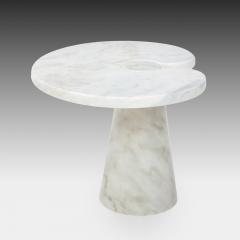 Angelo Mangiarotti Carrara Marble Side Table from Eros Series by Angelo Mangiarotti - 3250107