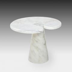 Angelo Mangiarotti Carrara Marble Side Table from Eros Series by Angelo Mangiarotti - 3250108
