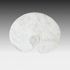 Angelo Mangiarotti Carrara Marble Side Table from Eros Series by Angelo Mangiarotti - 3250110