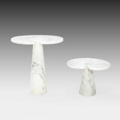 Angelo Mangiarotti Carrara Marble Side Table from Eros Series by Angelo Mangiarotti - 3250114