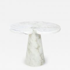 Angelo Mangiarotti Carrara Marble Side Table from Eros Series by Angelo Mangiarotti - 3251775