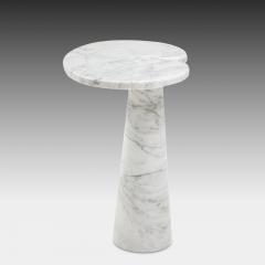 Angelo Mangiarotti Carrara Marble Tall Side Table from Eros Series by Angelo Mangiarotti - 2871496
