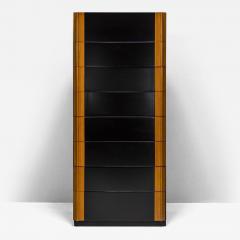 Angelo Mangiarotti Chest Of Drawers L12 In Walnut And Wood By Angelo Mangiarotti Italy 1970s - 3431860