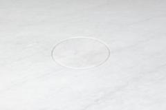 Angelo Mangiarotti Eros White Marble Dining Table by Angelo Mangiarotti for Skipper Italy 1970s - 4743830