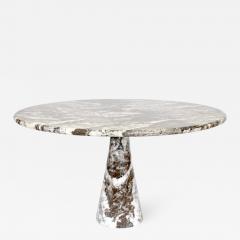 Angelo Mangiarotti ITALIAN VINTAGE MARBLE DINING TABLE MODEL M1T70 EMPERADOR MARBLE - 2095021