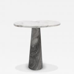 Angelo Mangiarotti Italian Eros Carrara Marble Side Table by Angelo Mangiarotti for Skipper 1970 - 3981734