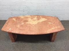 Angelo Mangiarotti Italian Marble Coffee Table by Angelo Mangiarotti - 721452