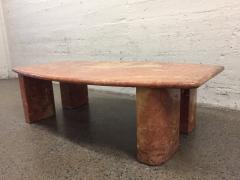 Angelo Mangiarotti Italian Marble Coffee Table by Angelo Mangiarotti - 721459