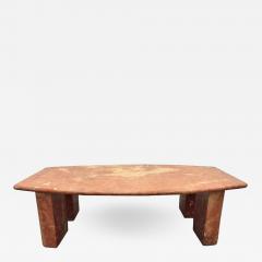 Angelo Mangiarotti Italian Marble Coffee Table by Angelo Mangiarotti - 721996