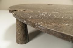 Angelo Mangiarotti Large Coffee Table Model Eros In Marble By Angelo Mangiarotti Italy 1971 - 3325800