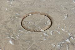 Angelo Mangiarotti MANGIAROTTI GREY MARBLE DINING TABLE - 3303077