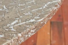 Angelo Mangiarotti MANGIAROTTI GREY MARBLE DINING TABLE - 3303268
