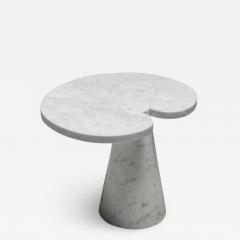 Angelo Mangiarotti Mangiarotti Carrara Marble Side Table Eros series for Skipper 1970s - 1568914