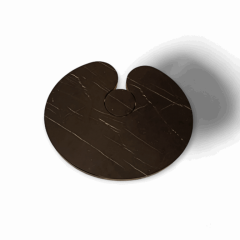 Angelo Mangiarotti Marquina Marble Eros Table Angelo Mangiarotti 1970 - 4243938
