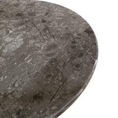 Angelo Mangiarotti Mid Century Angelo Mangiarotti Round Marble Dining Table Italy 1969s - 2325245