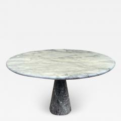 Angelo Mangiarotti Mid Century Italian Modern Angelo Mangiarotti Round Marble Dining Table 1972 - 2064745