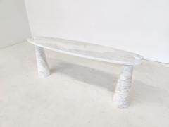 Angelo Mangiarotti Mid Century Marble Eros Console Table by Angelo Mangiarotti for Skipper - 3067646