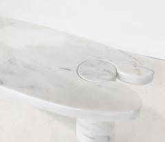 Angelo Mangiarotti Mid Century Marble Eros Console Table by Angelo Mangiarotti for Skipper - 3067649