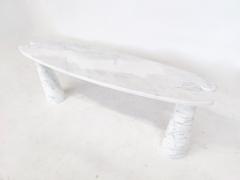 Angelo Mangiarotti Mid Century Marble Eros Console Table by Angelo Mangiarotti for Skipper - 3067650