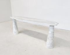 Angelo Mangiarotti Mid Century Marble Eros Console Table by Angelo Mangiarotti for Skipper - 3067651