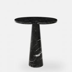 Angelo Mangiarotti Nero Marquina Marble Tall Side Table from Eros Series by Angelo Mangiarotti - 3594372