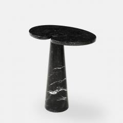 Angelo Mangiarotti Nero Marquina Marble Tall Side Table from Eros Series by Angelo Mangiarotti - 3594373