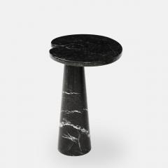 Angelo Mangiarotti Nero Marquina Marble Tall Side Table from Eros Series by Angelo Mangiarotti - 3594374
