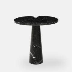 Angelo Mangiarotti Nero Marquina Marble Tall Side Table from Eros Series by Angelo Mangiarotti - 3594375