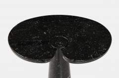 Angelo Mangiarotti Nero Marquina Marble Tall Side Table from Eros Series by Angelo Mangiarotti - 3594377