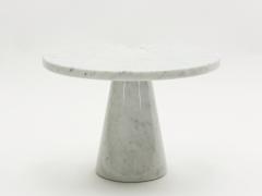 Angelo Mangiarotti Original Angelo Magiarotti marble side table Eros Series Italy 1970s - 1687614