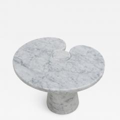Angelo Mangiarotti Original Angelo Mangiarotti Italian Eros Carrara Marbel Side Table - 2098363