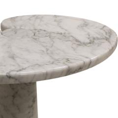 Angelo Mangiarotti Original Angelo Mangiarotti Italian Eros Carrara Marbel Side Table - 2476893