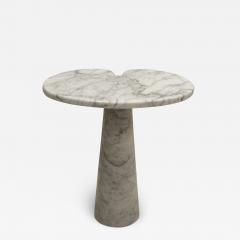 Angelo Mangiarotti Original Angelo Mangiarotti Italian Eros Carrara Marbel Side Table - 2480338