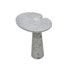 Angelo Mangiarotti Original Angelo Mangiarotti Italian Eros Carrara Marbel Side Tables - 2096863