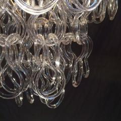Angelo Mangiarotti Original Giogali Chandelier by Angelo Mangiarotti Vistosi Murano 1970s - 671001