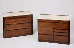 Angelo Mangiarotti Pair Of Mangiarotti Side Table Cabinets - 3010018