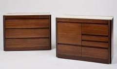 Angelo Mangiarotti Pair Of Mangiarotti Side Table Cabinets - 3010022